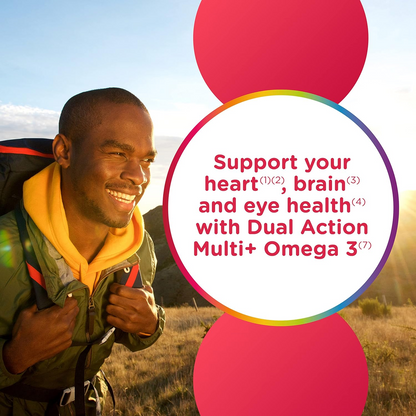 Centrum MultiGummies Multi+ Omega 3 Dual Action - 110 Count