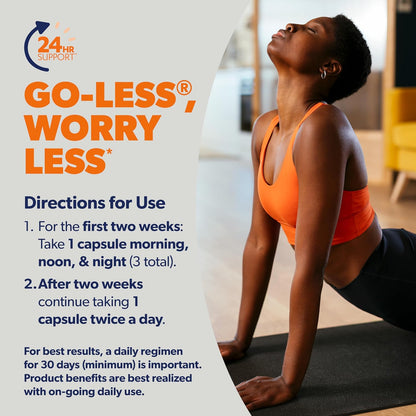 AZO Bladder Control with Go-Less Daily Supplement - 72 Capsules