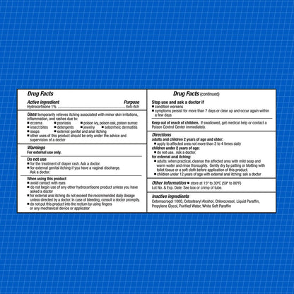CareAll Hydrocortisone 1%, 1oz Tube, Maximum Strength Anti-Itch Cream
