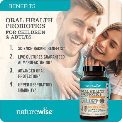 NatureWise Oral Health Probiotics, 50 Count