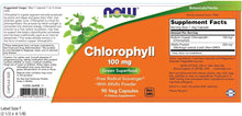 NOW Foods Supplements, Chlorophyll 100 mg with Alfalfa Powder, Green Superfood, 90 Veg Capsules now