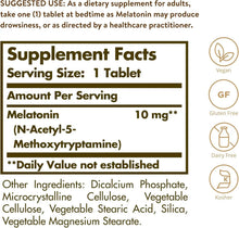 Solgar Melatonin 10mg, 60 Tablets - High-Dosage - Helps Promote Relaxation & Sleep - Clinically-Studied Melatonin - Supports Natural Sleep Cycle - 60 Servings SOLGAR