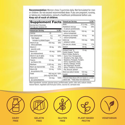 Nature’s Way Alive! Women’s Gummy Multivitamins, Vitamins & Minerals, 130 Gummies