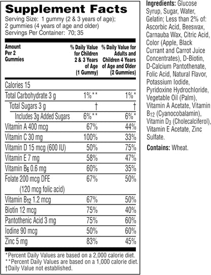 Flintstones Children's Complete Multivitamin Gummies, 70