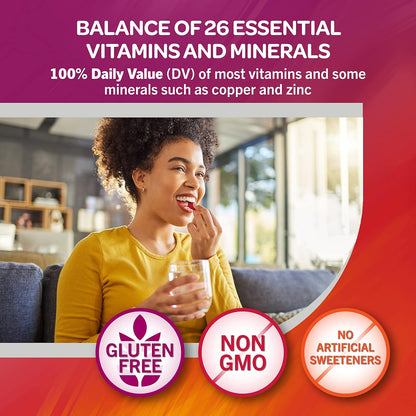 Geritol, Multivitamin Supplement, Contains B-Vitamins, Antioxidants, 40 Tablets