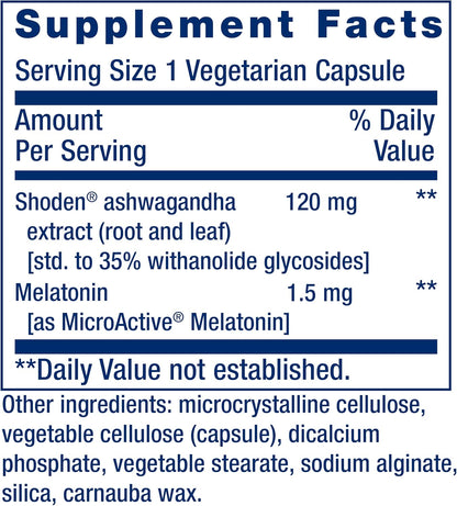 Life Extension Rest & Renew, for a Refreshing & Restorative Night’s Sleep, Gluten-Free, Non-GMO, Vegetarian, 30 Capsules