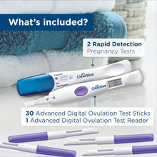 Clearblue Advanced Digital Ovulation Test Kit, 32 Ct Clearblue