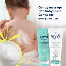 Vivvi & Bloom Gentle 2-in-1 Baby Lotion, Face and Body, for Delicate & Sensitive Baby Skin, Hypoallergenic Lotion Natural Scent, 8.5 oz (Pack of 1) VIVVI & BLOOM