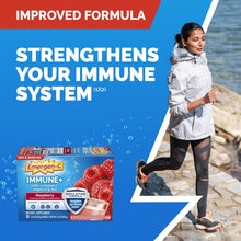 Emergen-C Immune+ Triple Action Immune Support Powder, BetaVia (R), 1000mg Vitamin C, B Vitamins, Vitamin D and Antioxidants, Raspberry – 30 Count Emergen-C