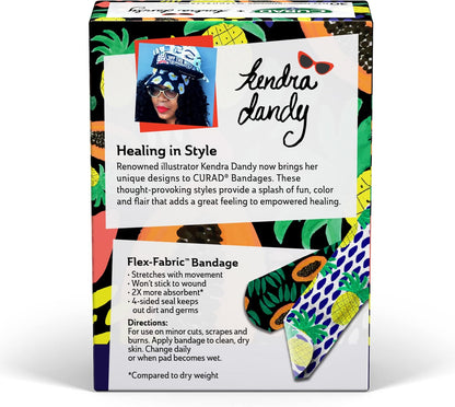Curad Kendra Dandy Designer Adhesive Fabric Bandages 30 Count Boxes