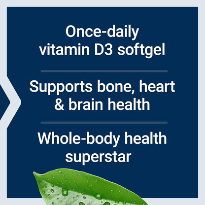 Life Extension Vitamin D3 125 mcg (5000 IU) – 60 Softgels