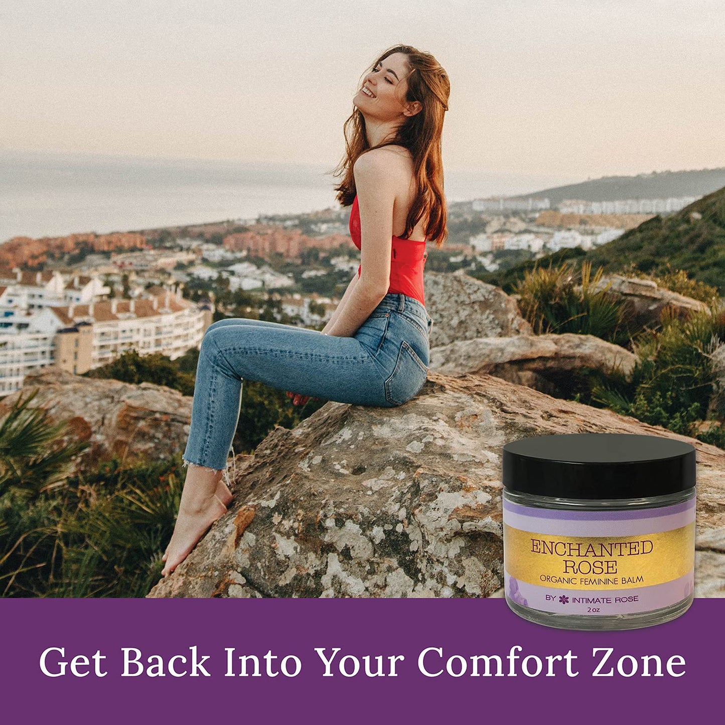 Vulva Balm & Organic Vaginal Moisturizer for Women: Natural Vulva Moisturizer & Vulva Cream for Dryness on Intimate Skin - Non Estrogen Cream - Perfect for Menopause & Shaving Rash Relief