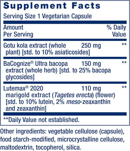 Life Extension, Quick Brain Nootropic, 30 Vegetarian Capsules