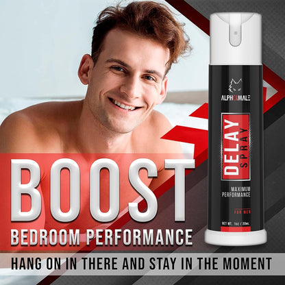 Premium Delay Spray - Climax Control and Desensitizing Spray for Men - with Lidocaine - Advanced Numbing Spray to Increase Duration in Bed - 30ml