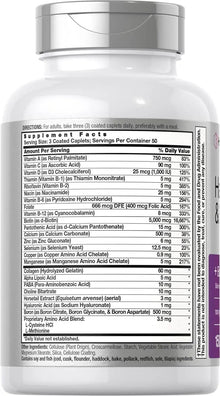 HORBAACH Hair Skin and Nails Vitamins | 150 Caplets | with Biotin and Collagen | Supplement for Women and Men Horbäach