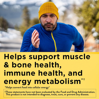 Nature Made Multivitamin For Him with No Iron, Men's Daily Nutritional Support, 90 Tablets, 90 Day Supply