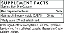 THORNE PharmaGABA-100, 60 Capsules THORNE