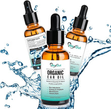 Natural Mullein Ear Wax Removal Oil & Cleaner with Garlic | Pain & Earache Drops | Earwax Softener, Moisturizer & Allergy Soothing | Tinnitus, Itching, Ringing, Infections & Clogged Ears Relief WaxOut