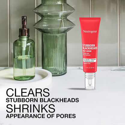 Neutrogena Stubborn Blackheads Daily Acne Facial Serum, 1 fl. oz