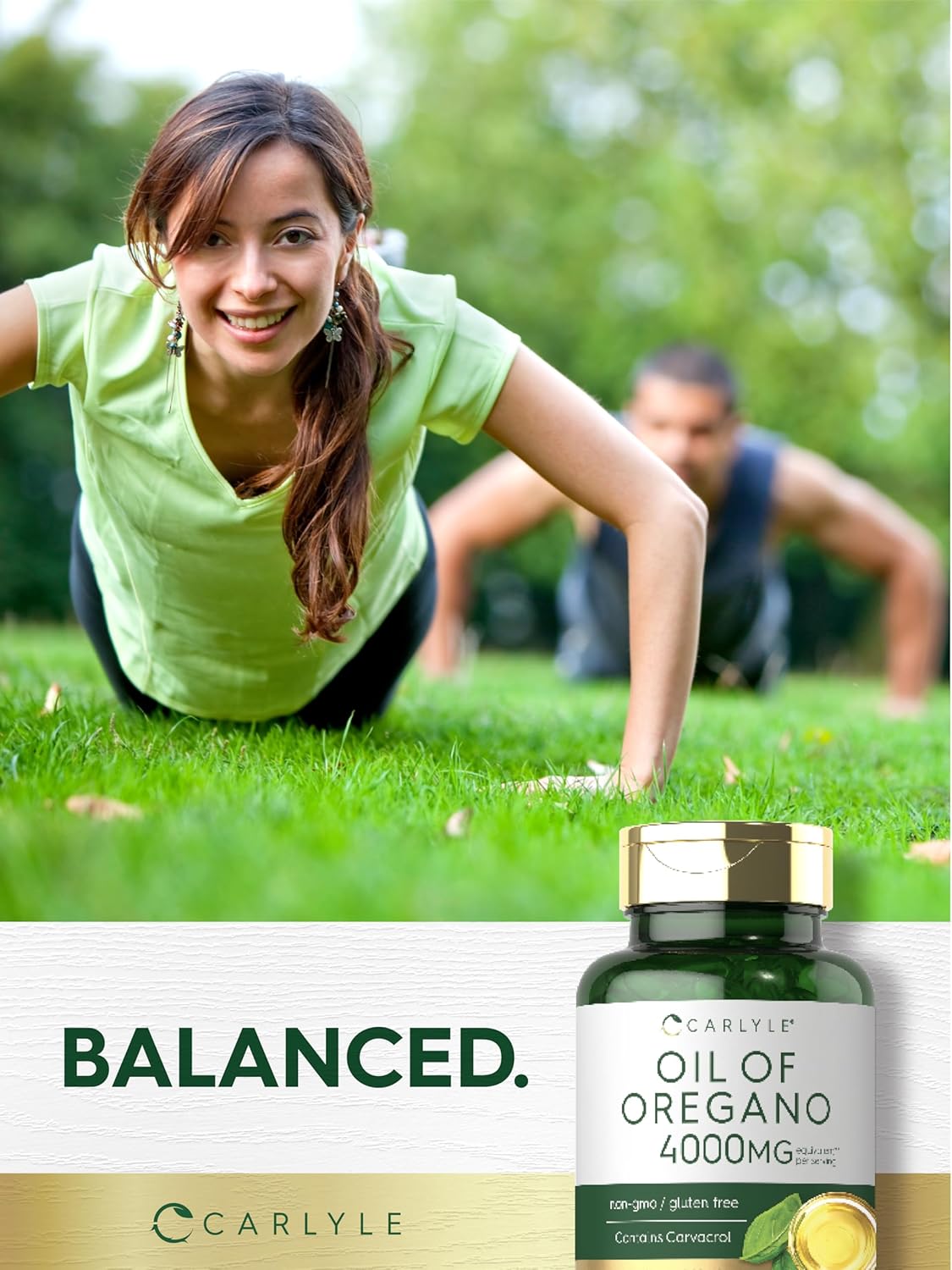 Carlyle Oregano Oil 4000mg Supplement | 150 Softgel Capsules