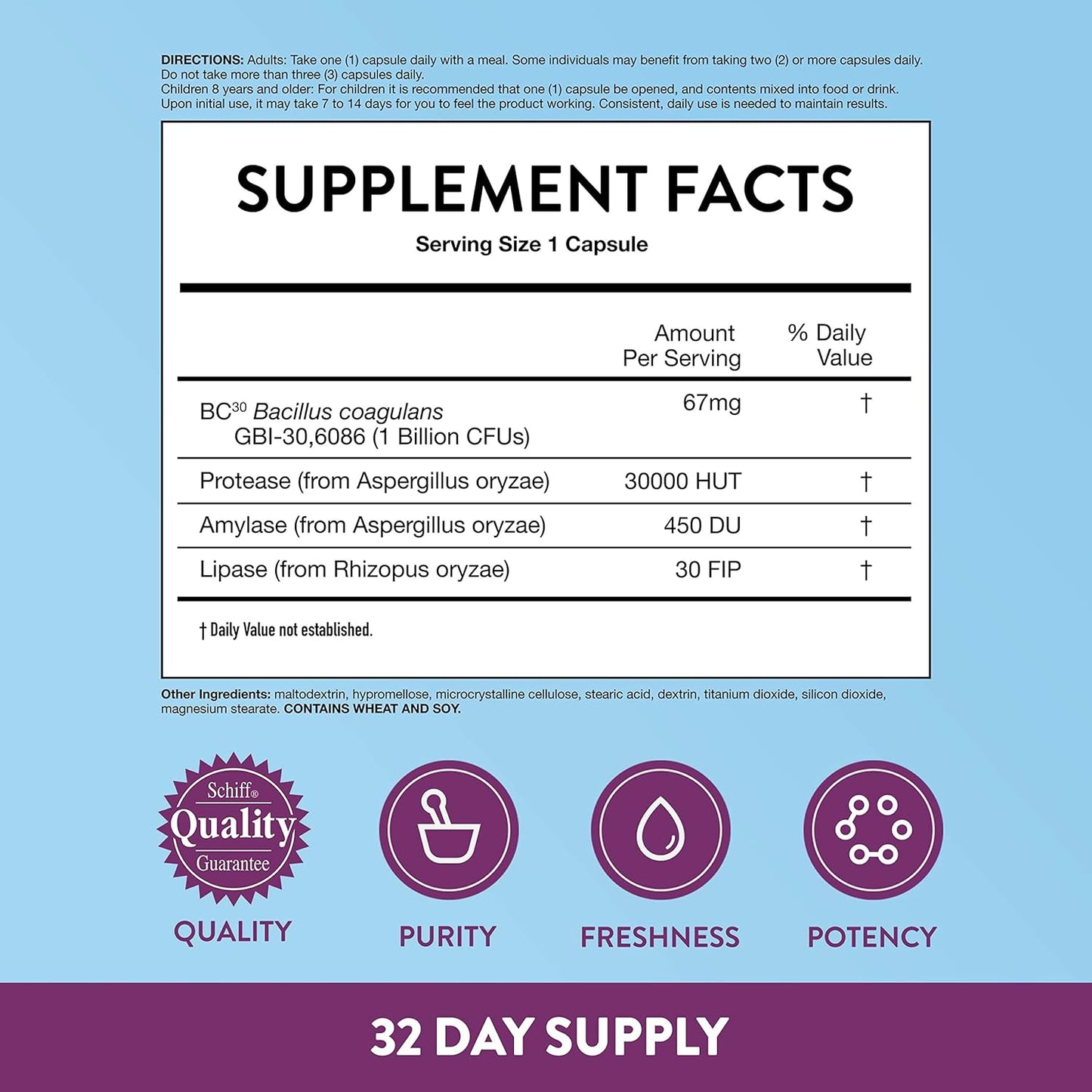 Digestive Advantage IBS Probiotics for Digestive Health & Intensive Bowel Support, for Women & Men with Digestive Enzymes, Support for Occasional Bloating & Gut Health, 96ct Capsules