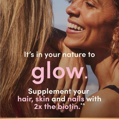 Nature's Bounty Optimal Solutions Advanced Hair, Skin and Nail Biotin & Vitamins A, C, & E, 150 Softgels
