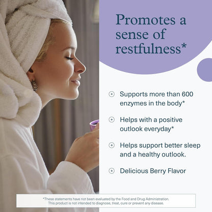 Youtheory Relax Magnesium Powder - Supports Relaxation* - Dairy, Soy & Gluten Free - Berry, 4.4 oz