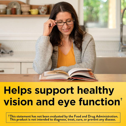 Nature Made Vision with AREDS 2 Formula, Eye Vitamins with Lutein & Zeaxanthin, Vitamin C/ E, Zinc, and Copper, Helps Support Healthy Vision and Eye Function, 60 Softgels