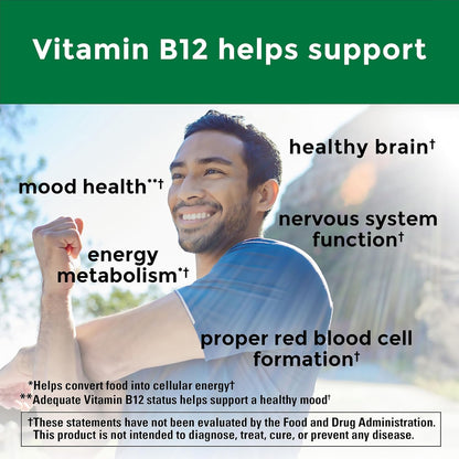 Nature Made Extra Strength Vitamin B12, 3000 mcg, 60 Gummies