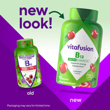 Vitafusion Extra Strength Vitamin B12 Gummy Vitamins for Energy Metabolism Support and Nervous System Health Support, Cherry Flavored, America’s Number 1 Brand, 45 Day Supply, 90 Count vitafusion