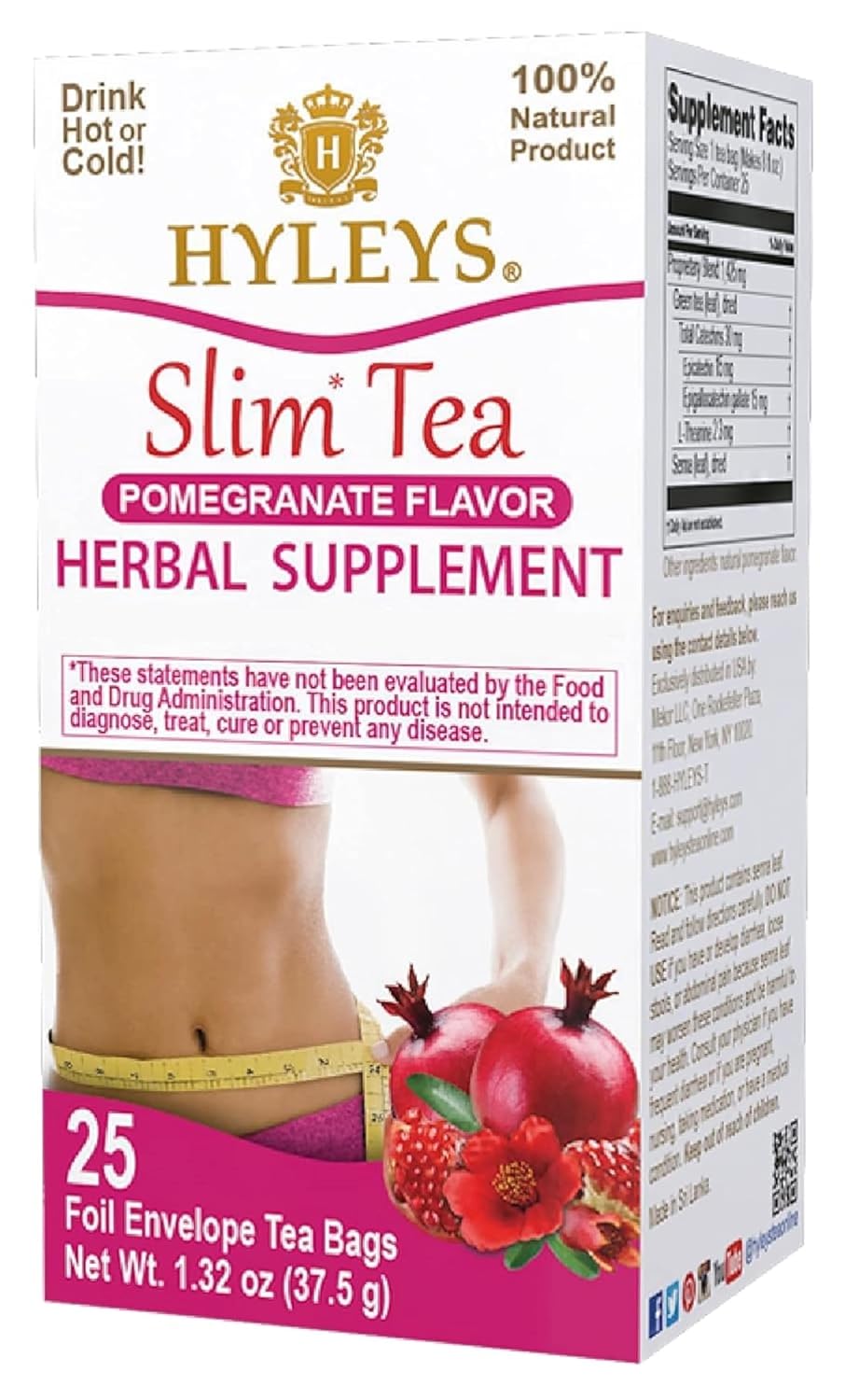 Hyleys Slim Tea - 25 Tea Bags Hyleys Store