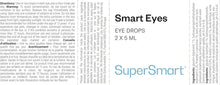Supersmart - Smart Eyes™ - Eye Drops with 1% N-Acetyl-L-carnosine - Helps to Prevent Dry Eye & Irritation | Non-GMO & Gluten Free - 2 Containers of 5 ml Supersmart