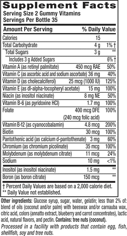 Vitafusion MultiVites Gummy Vitamins, 70ct