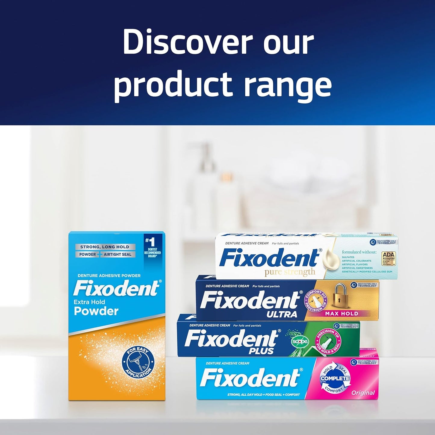 Fixodent Plus Scope Secure Denture Adhesive 2.0z