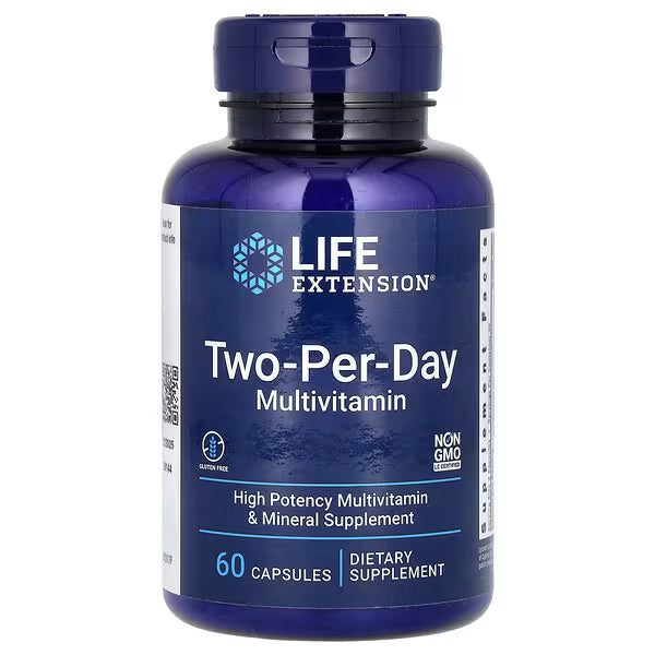 Life Extension, Two-Per-Day Multivitamin, 60 Capsules Vitamins Depots