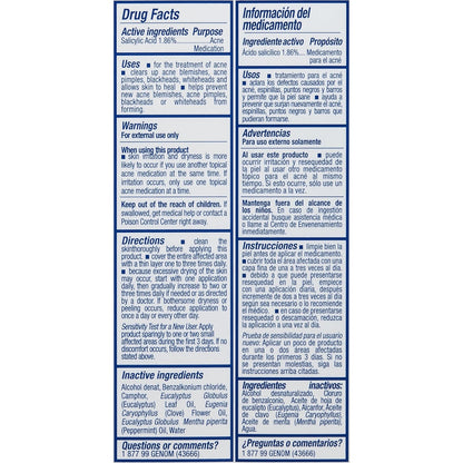 Asepxia Acne Lotion with Salicylic Acid, Pimples and Blackheads, 4 fl oz