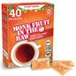Stevia MONK FRUIT IN THE RAW, Natural Monk Fruit Sweetener, 40 Count Packets