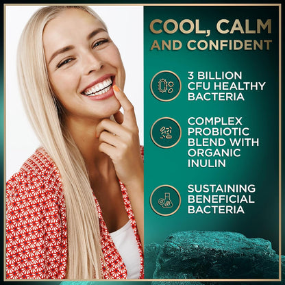 WILD FUEL Dental Probiotic for Teeth and Gums - Lactobacillus Salivarius Probiotic 3bn CFU Fights Bad Breath, Restores Healthy Bacteria - Vegetarian Oral Probiotics