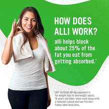 Alli Orlistat Weight Loss Supplement Capsules Starter Pack, 60 Mg, 120 Ct Vitamins Depots