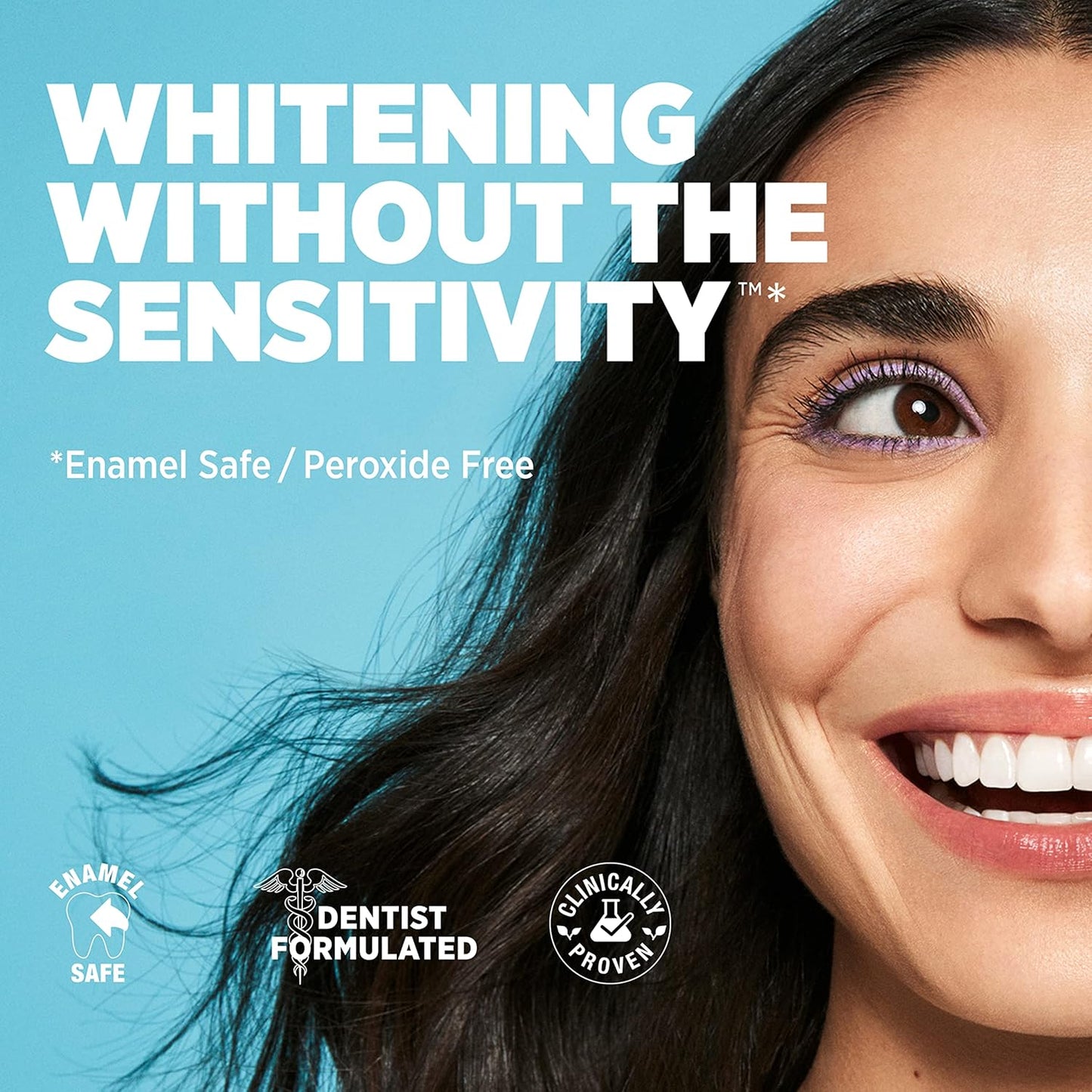 Lumineux Teeth Whitening Mouthwash 16 Oz. - Enamel Safe - Whitening Without the Sensitivity - Certified Non-Toxic - Whiter Teeth in 7 Days or Less w/o Sensitivity - NO Alcohol, Fluoride & SLS Free