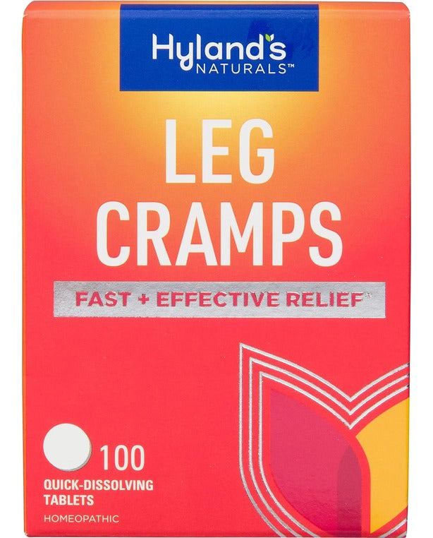 Hyland's Leg Cramp Tablets, Natural Relief of Calf, Leg and Foot Cramp, 100 Count