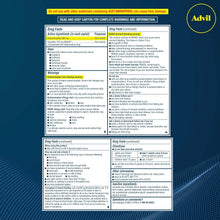 Advil Dual Action Pain Relievers Coated Caplets, 125 mg Ibuprofen and 250 mg Acetaminophen, 18 Count