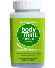 Body Mint Original | Chlorophyll Deodorizing Supplement for Full Body Freshness | 50 tabs
