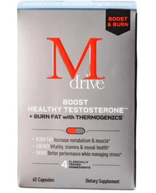 Boost and Burn Testosterone Booster and Fat Burner for Men, Energy, Strength, Stress Relief, KSM-66 Ashwagandha, Advantra Z, Chromax, 60 Capsules
