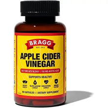 Bragg Apple Cider Vinegar Capsules - Vitamin D3 & Zinc - 750mg of Acetic Acid – Immune & Weight Management Support - Non-GMO, Vegan, Gluten Free, No Sugar
