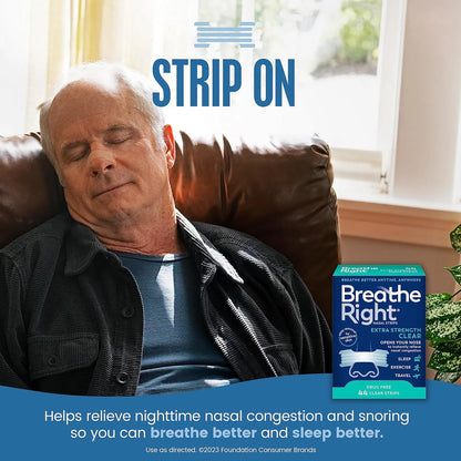 Breathe Right Nasal Strips Extra Strength 44 Count