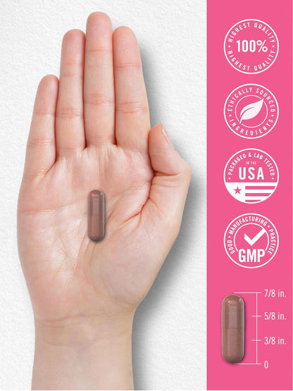 Carlyle Urinary and Vaginal Probiotic for Women | 60 Capsules | with Cranberry for Healthy Urinary Tract, Vaginal pH, Yeast Balance, Vaginal Flora | Vegan, Non-GMO and Gluten Free | For Her