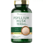 Carlyle Psyllium Husk Capsules 1530mg | 240 Caps | High Potency Fiber Supplement | Non-GMO, Gluten Free
