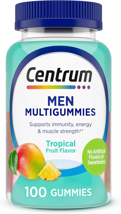 Centrum Men's Multivitamin Gummies, 100 Count