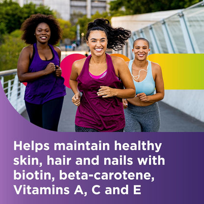 Centrum Multivitamin for Women 18 and Over, 120 Tablets | Contains Vitamin D3, B Vitamins and Antioxidant Vitamins C and E